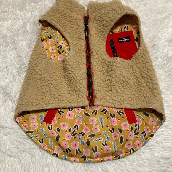Reversible Teddy Vest Size Large - Picture 4 of 5
